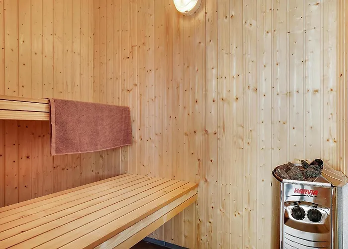 펜션 Cozy In With Sauna Nørre Nebel