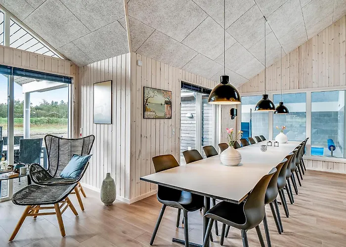 펜션 Cozy In With Sauna Nørre Nebel